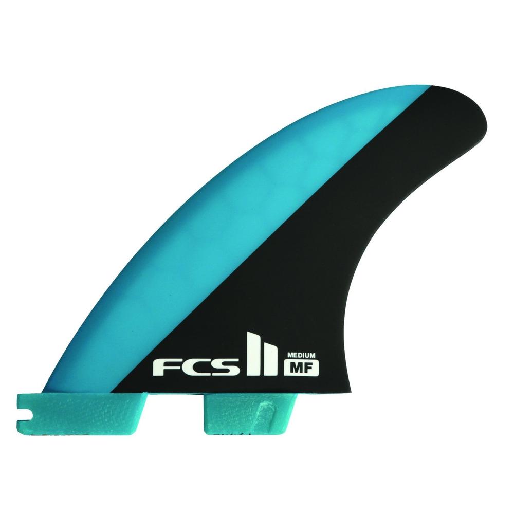 FCS II - Mick Fanning - Tri Fin-FCS Fins-FCS-Medium-Blue & Black-Spunkys Surf Shop LLC