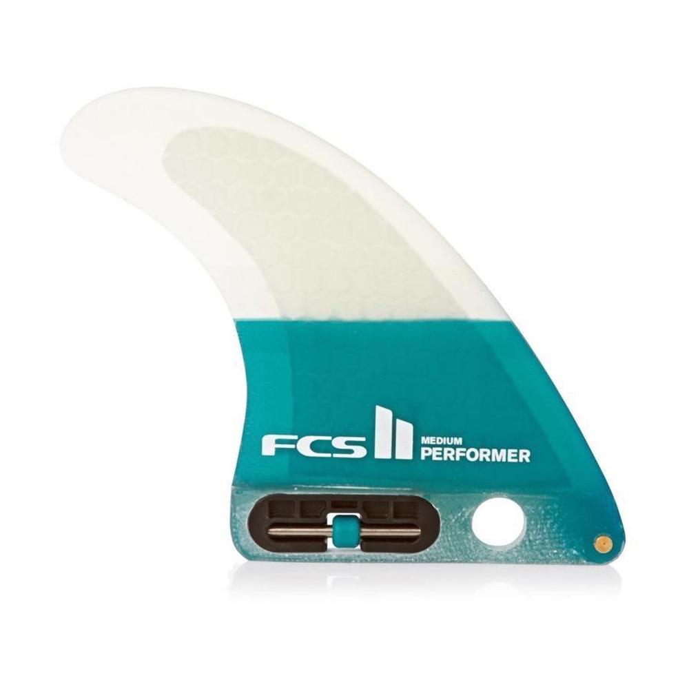 FCS - Performer PC Teal Connect Longboard Center Fin
