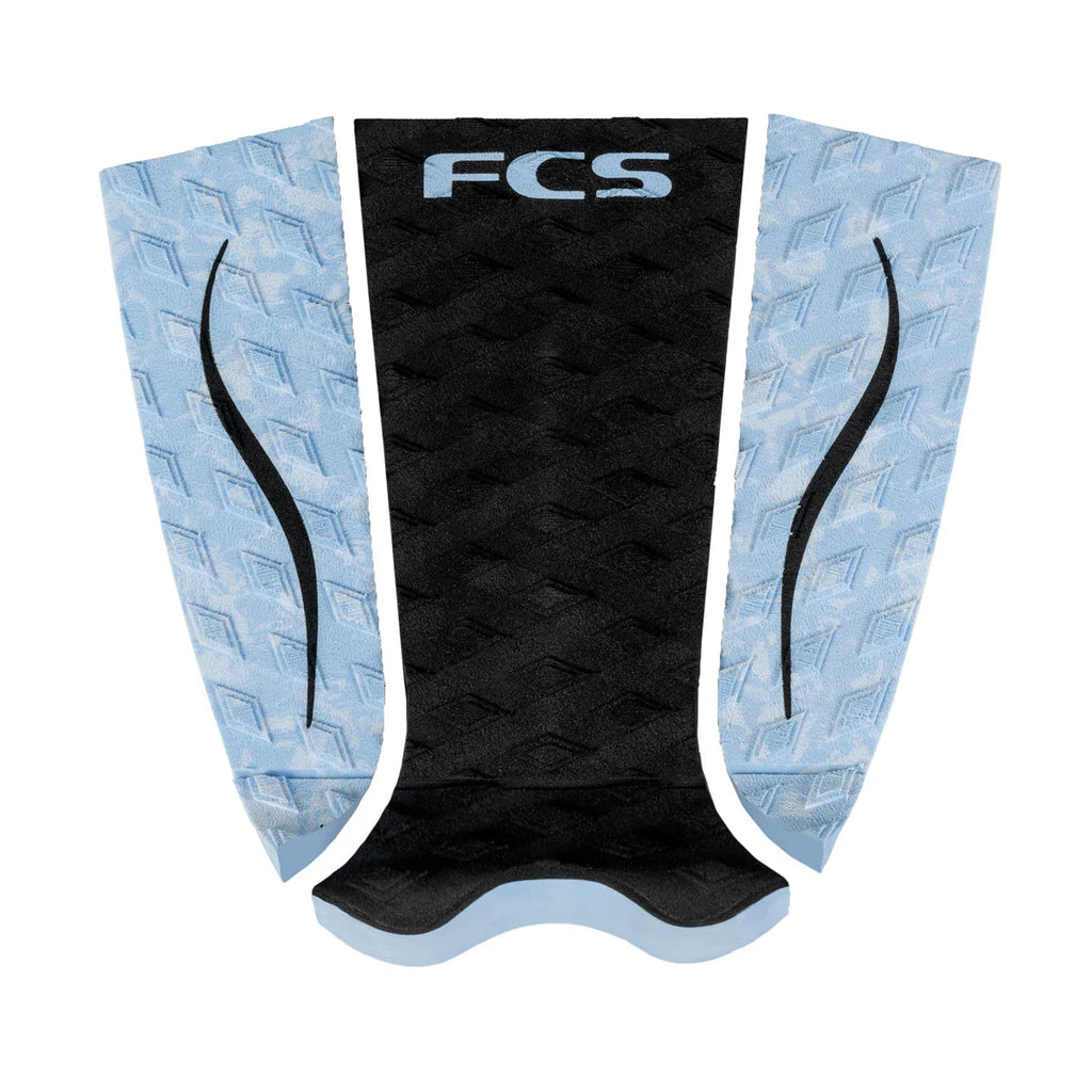 FCS -Traction Pad - Carissa Moore-Pads-FCS-Black/Blue-Spunkys Surf Shop LLC