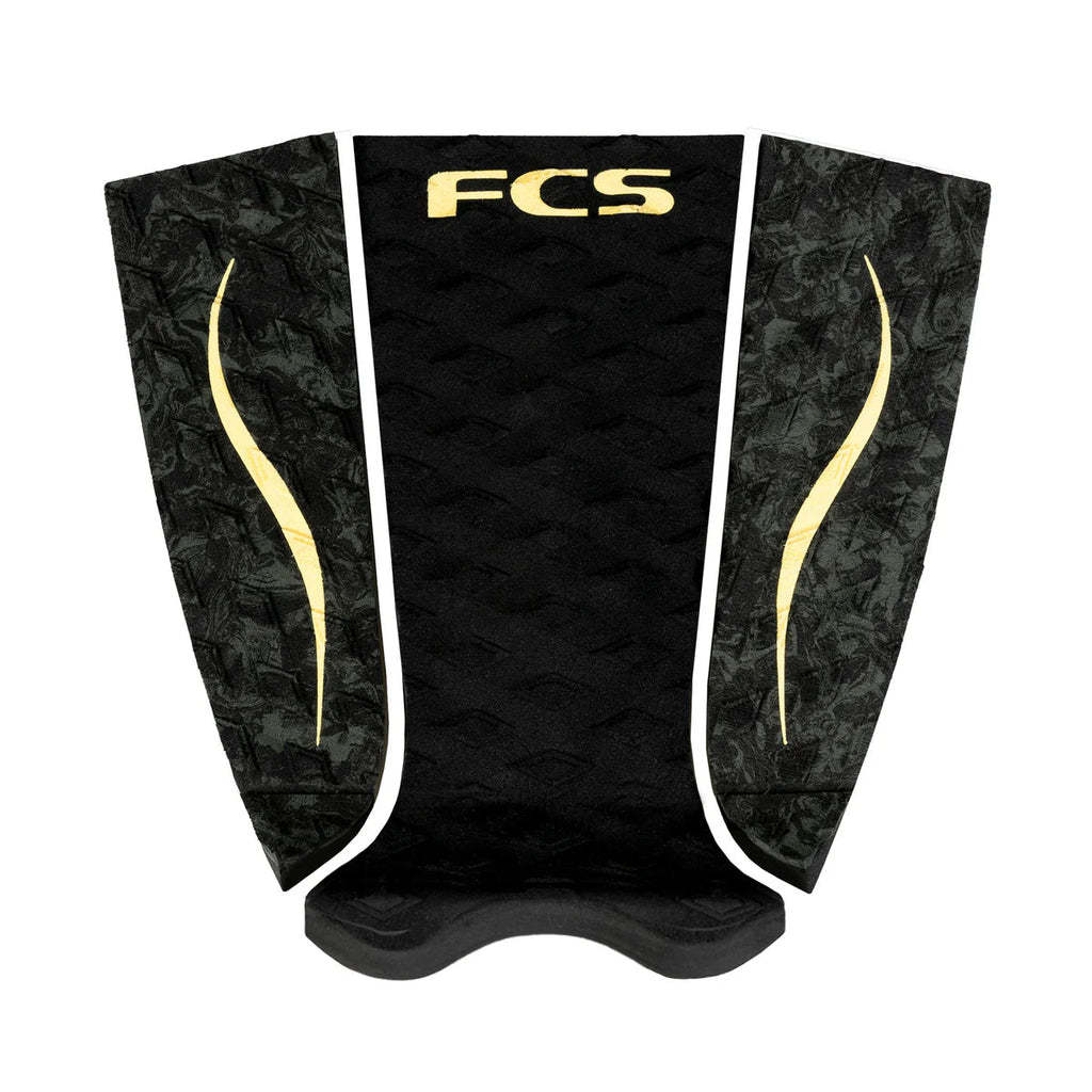FCS -Traction Pad - Carissa Moore-Pads-FCS-Black/Gold-Spunkys Surf Shop LLC
