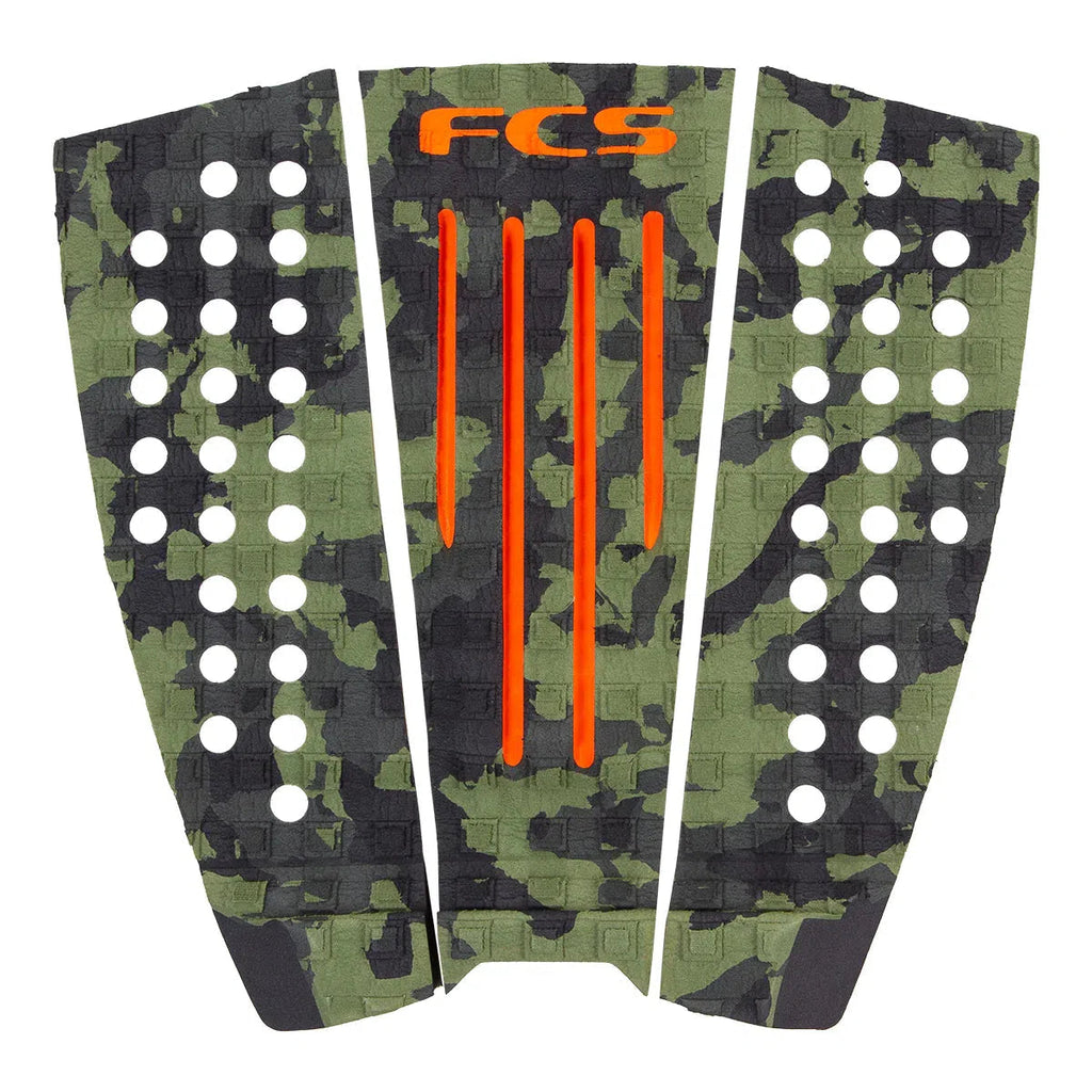 FCS - Traction Pad - Julian Wilson-Pads-FCS-Olive Camo-Spunkys Surf Shop LLC