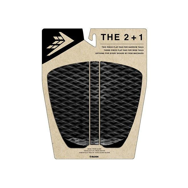 Firewire - Rob Machado - 2+1 Traction Pad-Pads-Firewire-Black-Spunkys Surf Shop LLC