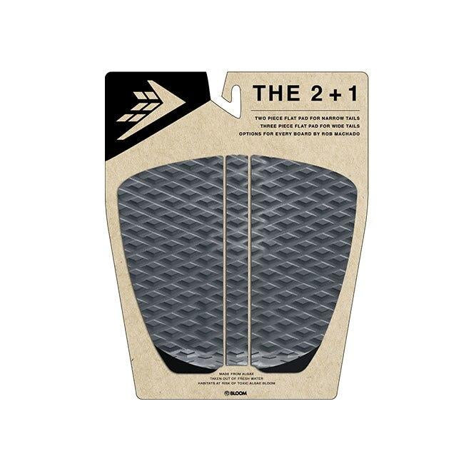 Firewire - Rob Machado - 2+1 Traction Pad-Pads-Firewire-Charcoal-Spunkys Surf Shop LLC