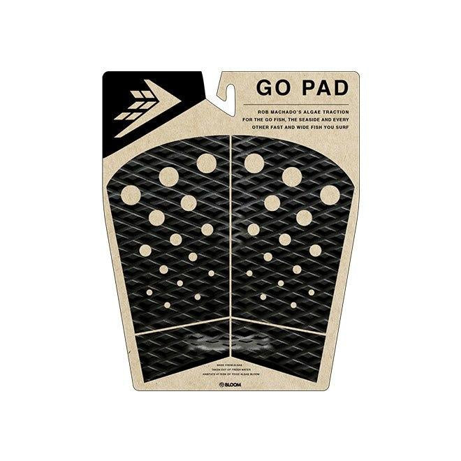 Firewire - Rob Machado - 4 Piece Go Pad Traction-Pads-Firewire-Black-Spunkys Surf Shop LLC