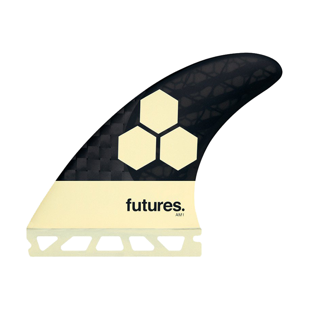 Futures - AM1 Blackstix - Tri Fin-Futures Fins-Futures-Medium-Spunkys Surf Shop LLC