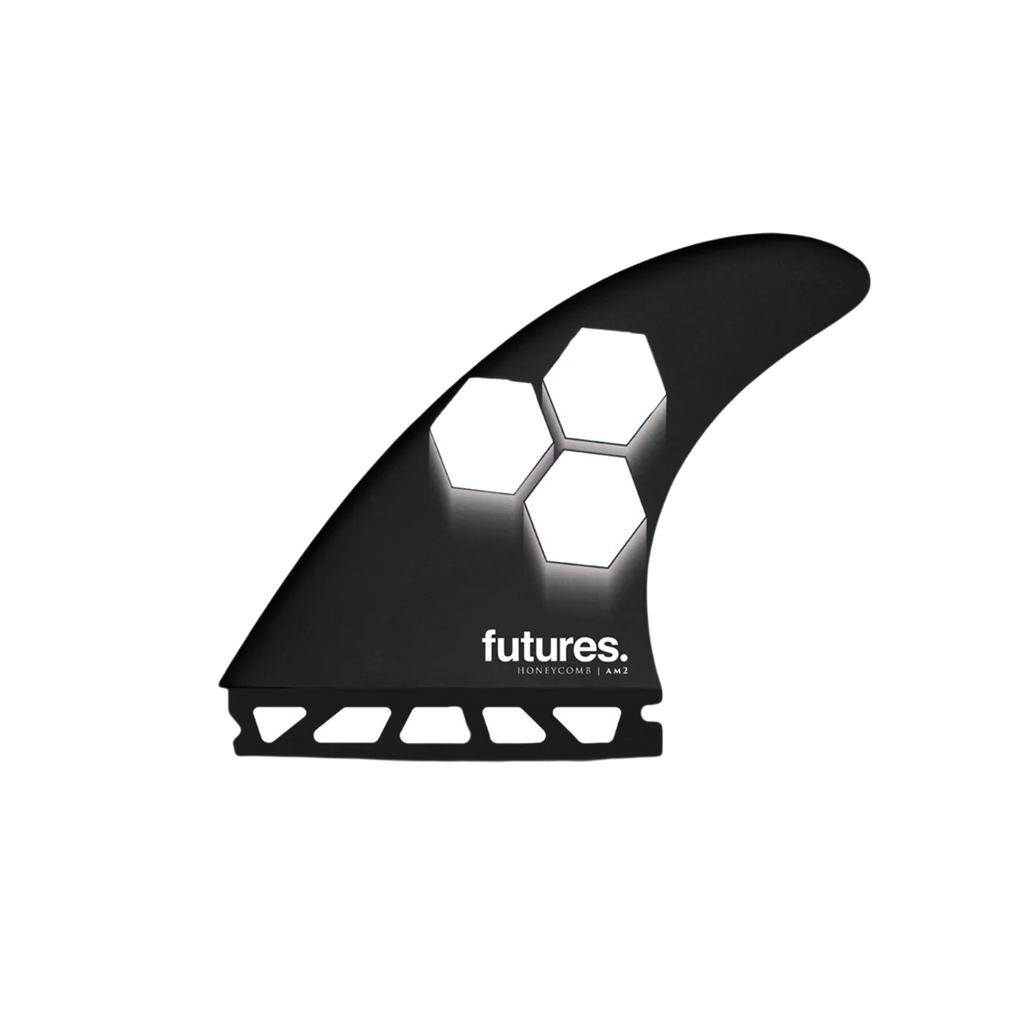 Futures - AM2 Honeycomb-Futures Fins-Futures-Large - Black/White-Spunkys Surf Shop LLC