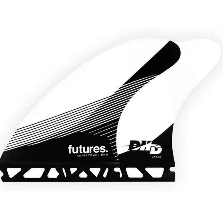 Futures - DHD Honeycomb-Futures Fins-Futures-Large-Black/White-Spunkys Surf Shop LLC