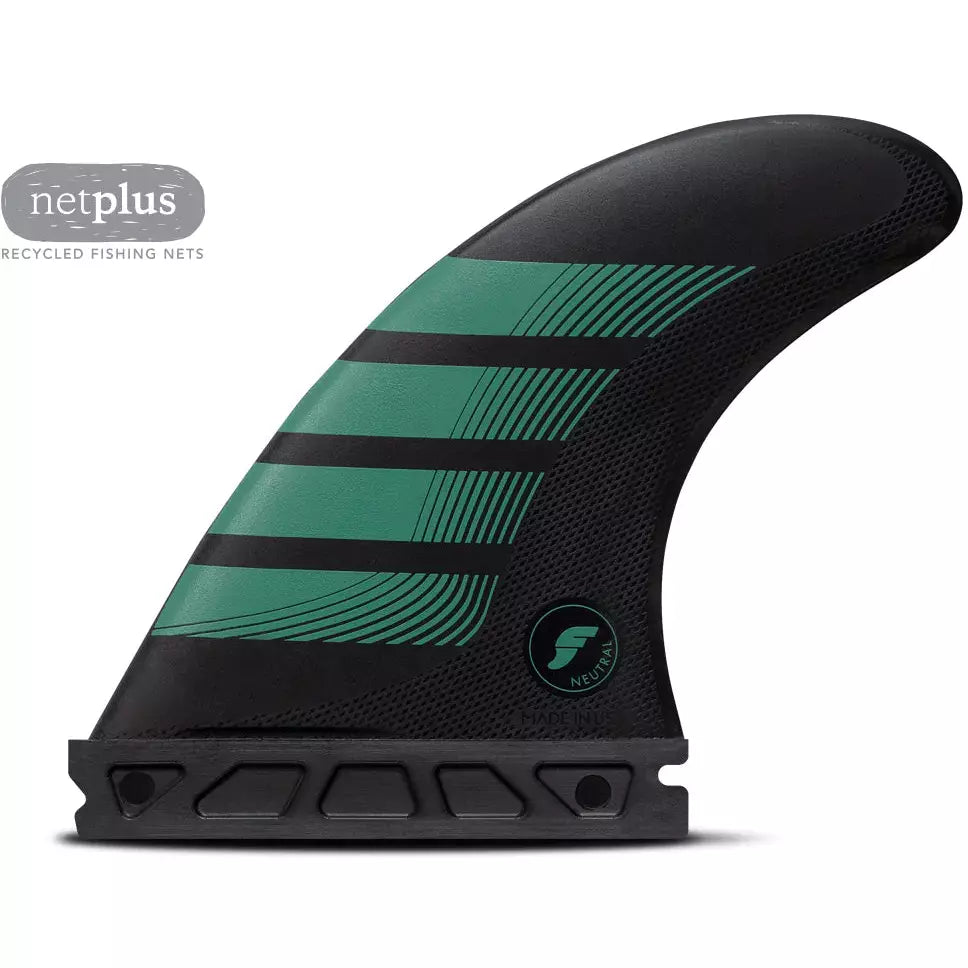 Futures - F6 Alpha Thruster Medium Teal - Carbon Fins – Spunkys