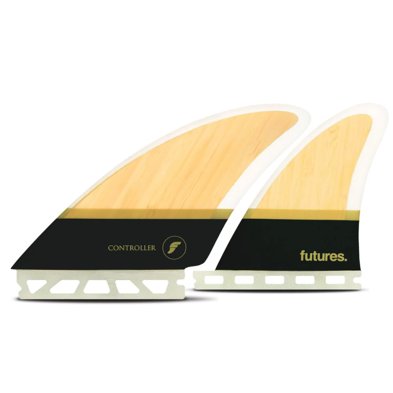Futures Fins - Controller Quad - Universal-Controller Quad-Futures Fins-Universal-Bamboo/Brown-Spunkys Surf Shop LLC