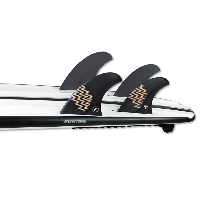 Futures Fins - Gerry Lopez Alpha 5-Fin - Large-Alpha Fin-Futures Fins-Large-Carbon/Sand-Spunkys Surf Shop LLC
