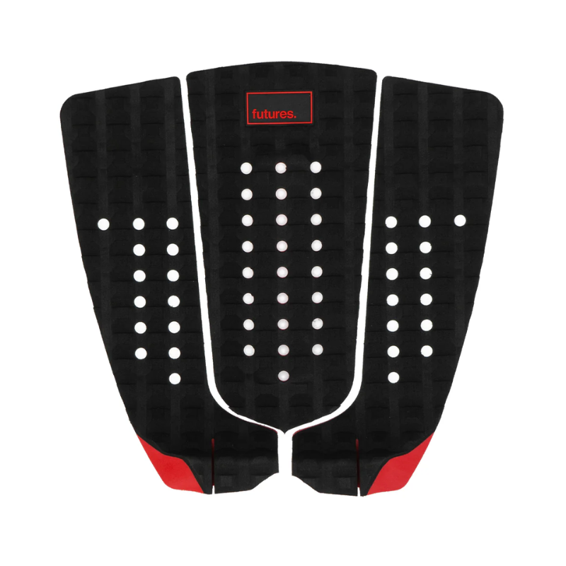 Futures Fins - Jordy Signature Traction - One Size-Traction-Futures Fins-Black/Red-One Size-Spunkys Surf Shop LLC