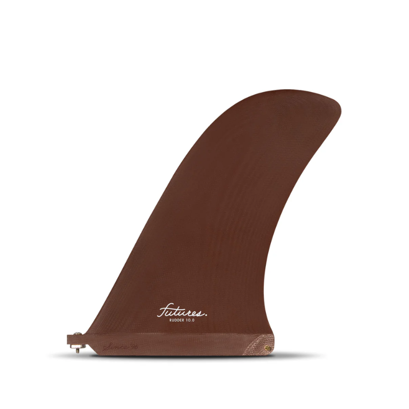 Futures Fins - Rudder 10"-Longboard Fin-Futures Fins-10"-Burgundy-Spunkys Surf Shop LLC
