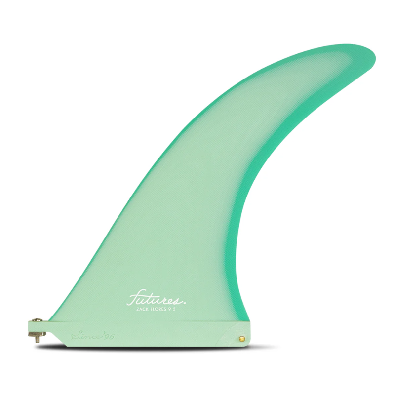 Futures Fins - Zack Flores 9.5" Mint-Surfboard Fins-Futures Fins-9.5"-Mint Green-Spunkys Surf Shop LLC
