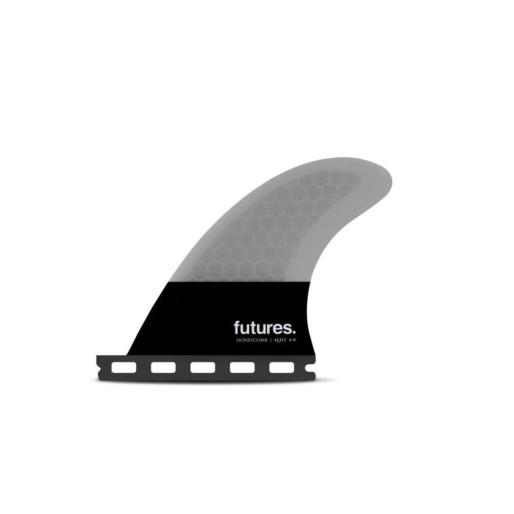 Futures - QD2 - Honeycomb - Flat - Rear Quad-Futures Fins-Futures-4.0-Spunkys Surf Shop LLC