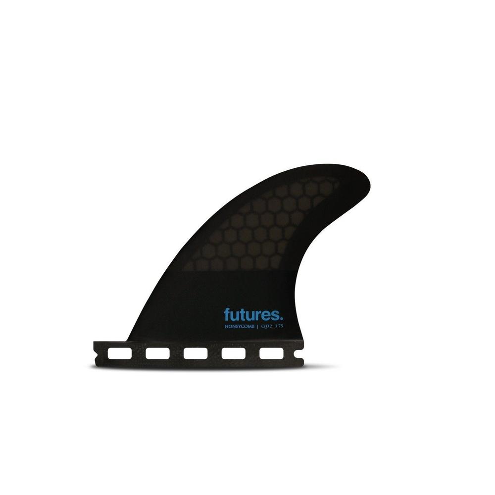 Futures - QD2 - Honeycomb - Symmetrical - Quad Rear-Futures Fins-Futures-4.0-Spunkys Surf Shop LLC
