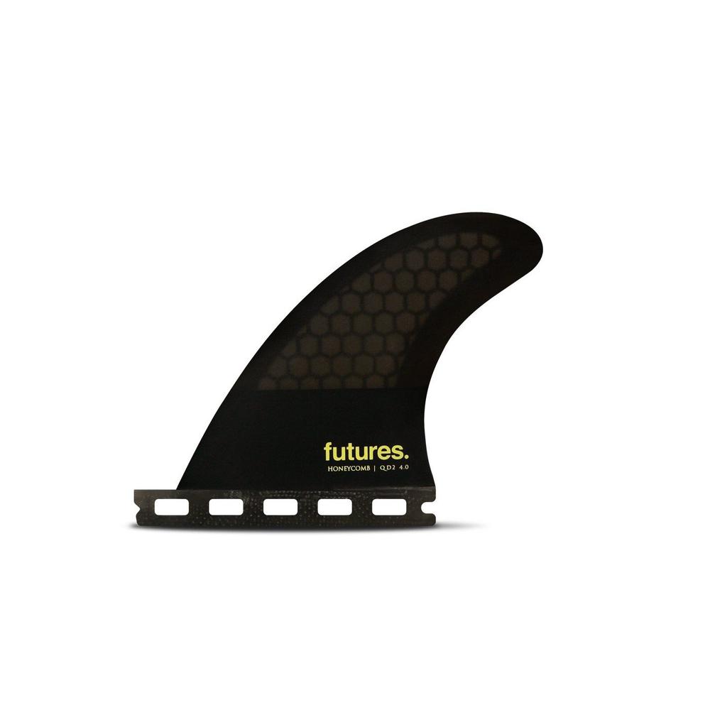 Futures - QD2 - Honeycomb - Symmetrical - Quad Rear-Futures Fins-Futures-4.0-Spunkys Surf Shop LLC