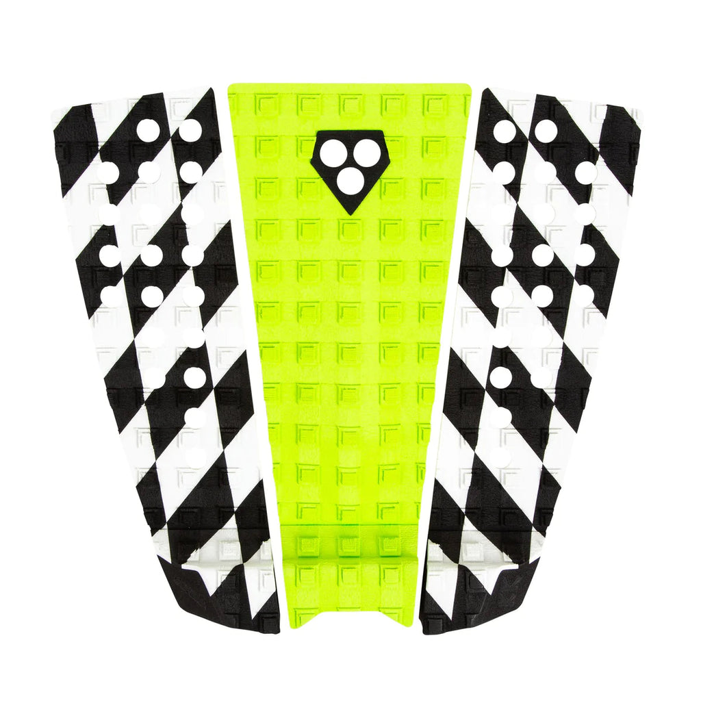 Gorilla Grip - Kyuss King - Traction Pad-Pads-FCS-Green Race Check-Spunkys Surf Shop LLC