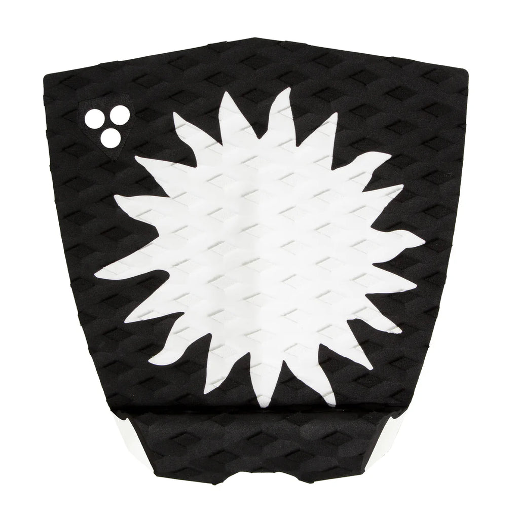 Gorilla Grip - Ozzie Wright - Traction Pad-Pads-FCS-Black/White-Spunkys Surf Shop LLC