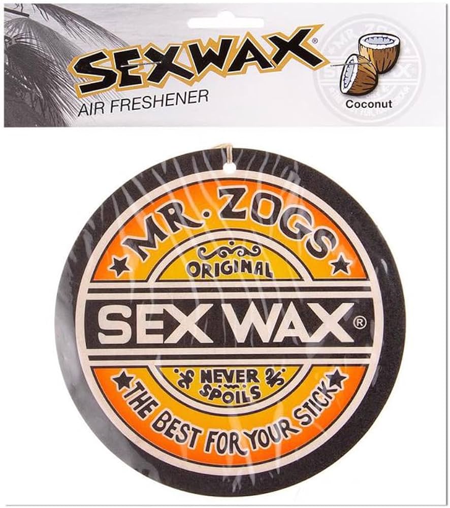 Mr.Zogs Sex Wax - Large Air Freshener-Lifestyle-Mr Zogs-Coconut-Spunkys Surf Shop LLC