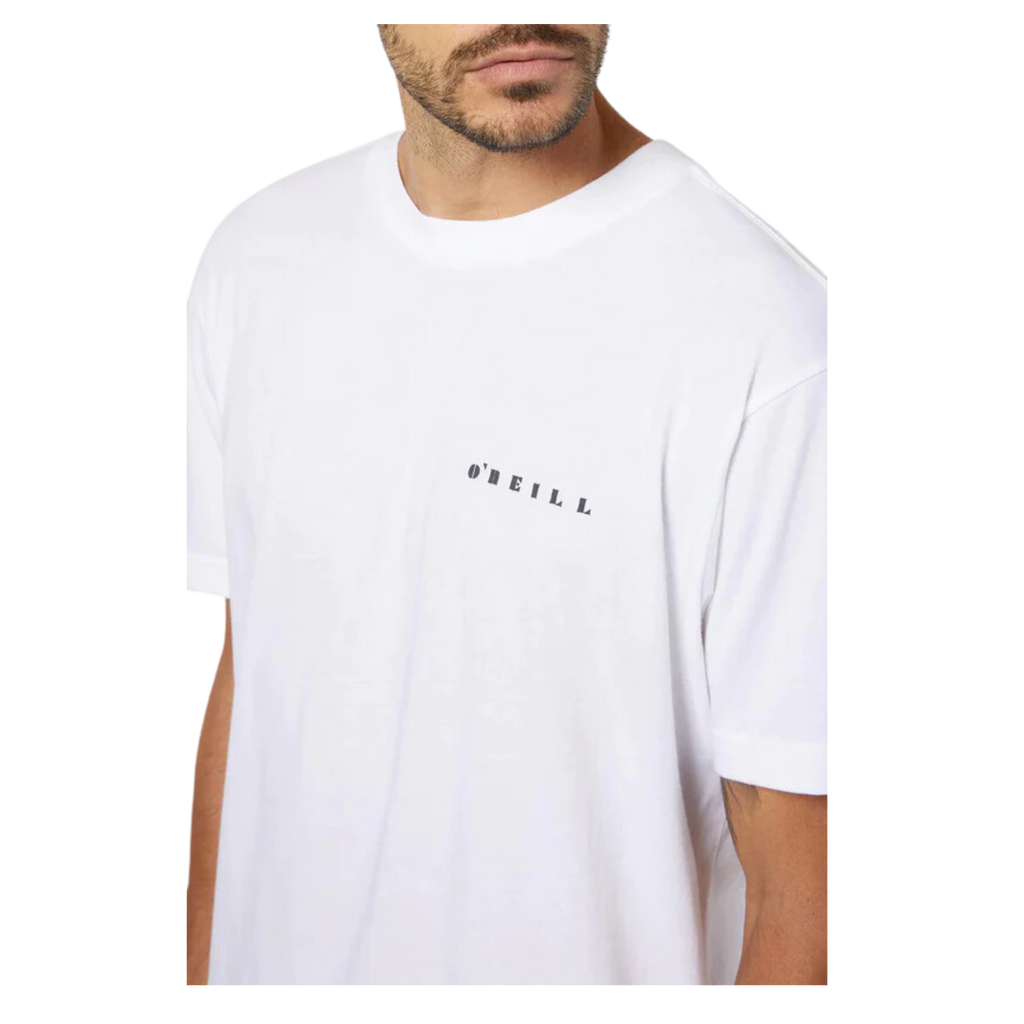 O'neill - Barrels - T-Shirts - Mens-T-Shirts-O'neill-S-Mens-White-Spunkys Surf Shop LLC