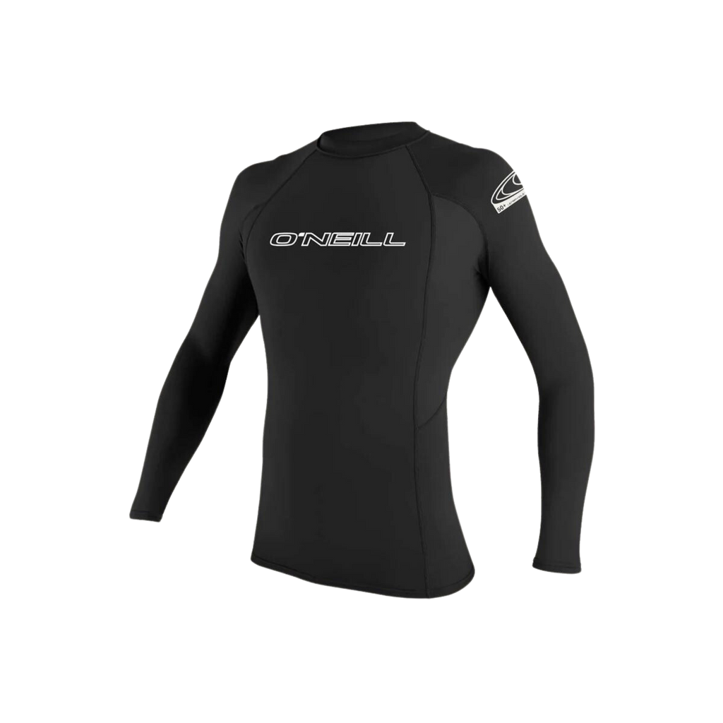 O'neill - Basic Skins 50+ Long Sleeve - Rash Guards - Mens-Rash Guards-O'neill-XS-Mens-Black-Spunkys Surf Shop LLC