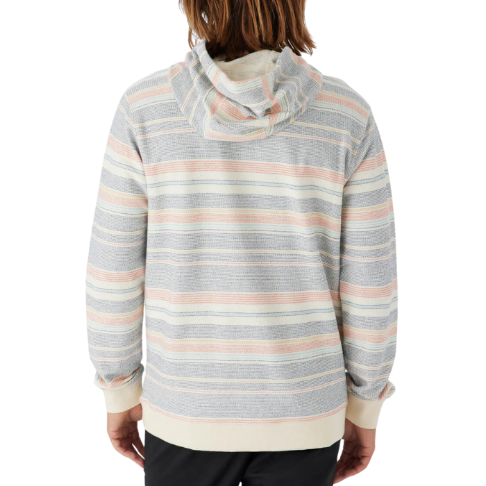 O’Neill Bavaro Stripe Pullover Hoodie Men-Shirts-O'Neill-Cream-S-Spunkys Surf Shop LLC