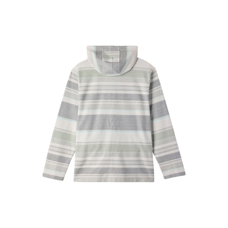 O'Neill - Bavaro Stripe Pullover - Mens-Pullover Fleece-O'Neill-Natural-S-Spunkys Surf Shop LLC