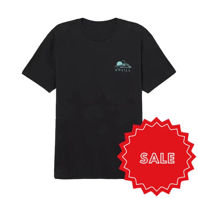 O'neill - Beach Bones - T-Shirt - Mens-T-Shirts-O'neill-S-Mens-Black-Spunkys Surf Shop LLC