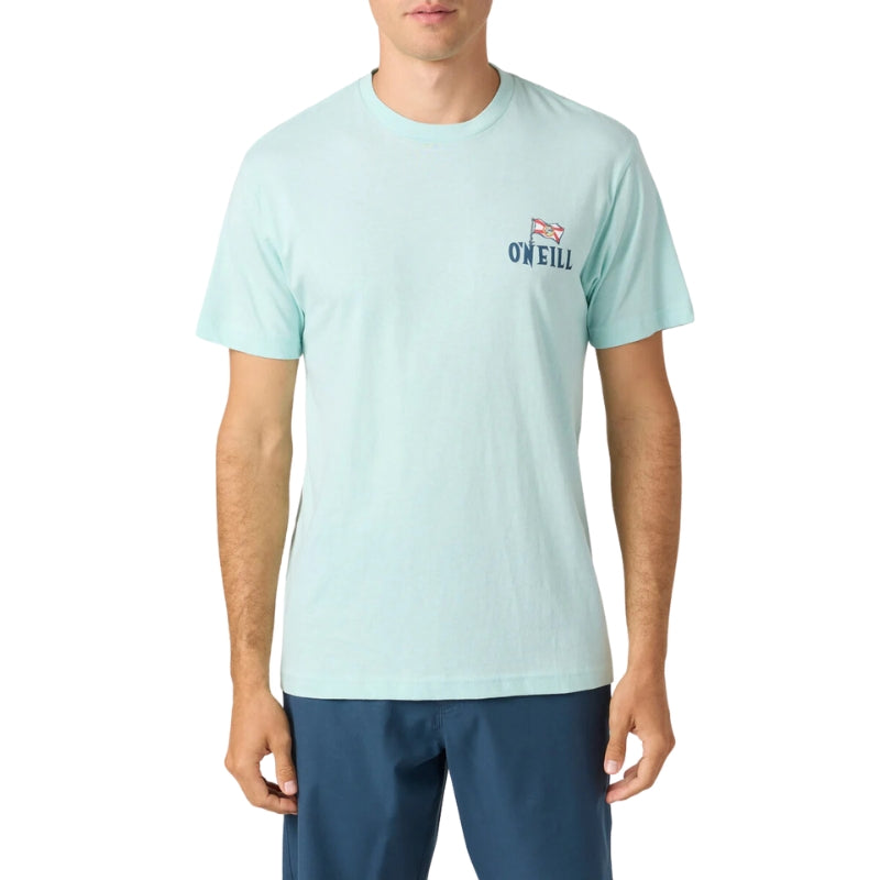 O'Neill - Crockett Tees - Mens-Tees-O'Neill-Pastel Turquoise-S-Spunkys Surf Shop LLC