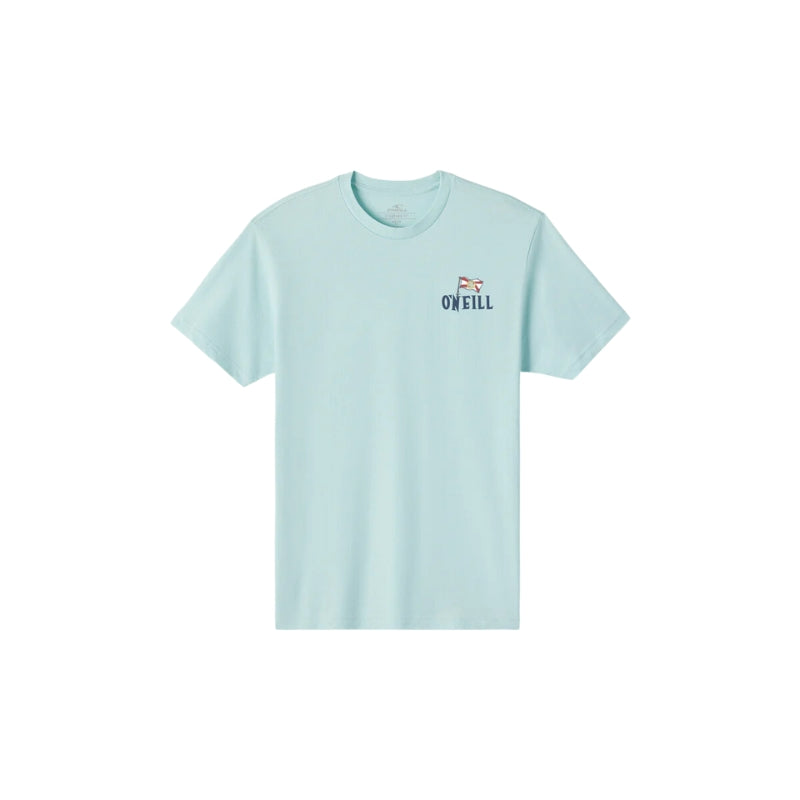 O'Neill - Crockett Tees - Mens-Tees-O'Neill-Pastel Turquoise-S-Spunkys Surf Shop LLC