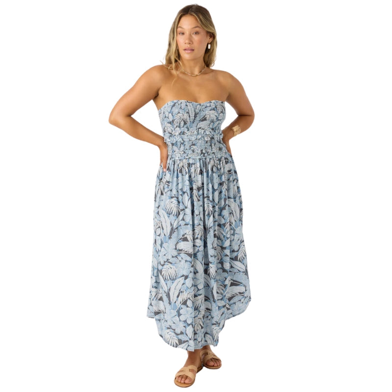 O'Neill - Devyn Midi Palmetto Floral - Dress - Women-Dresses-O'Neill-XS-Spunkys Surf Shop LLC