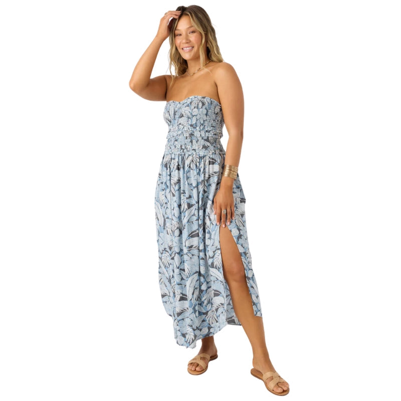 O'Neill - Devyn Midi Palmetto Floral - Dress - Women-Dresses-O'Neill-XS-Spunkys Surf Shop LLC