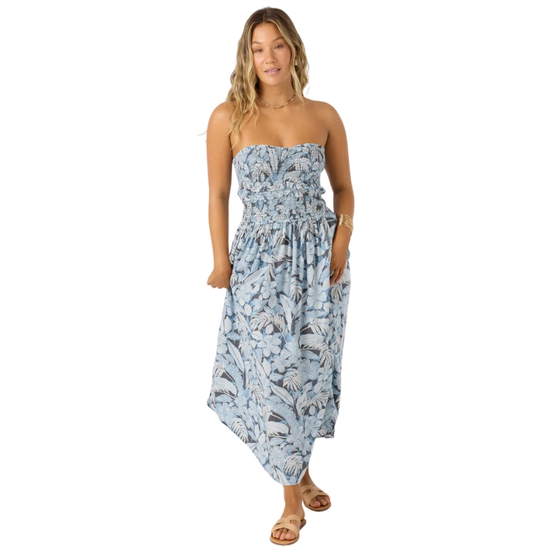 O'Neill - Devyn Midi Palmetto Floral - Dress - Women-Dresses-O'Neill-XS-Spunkys Surf Shop LLC