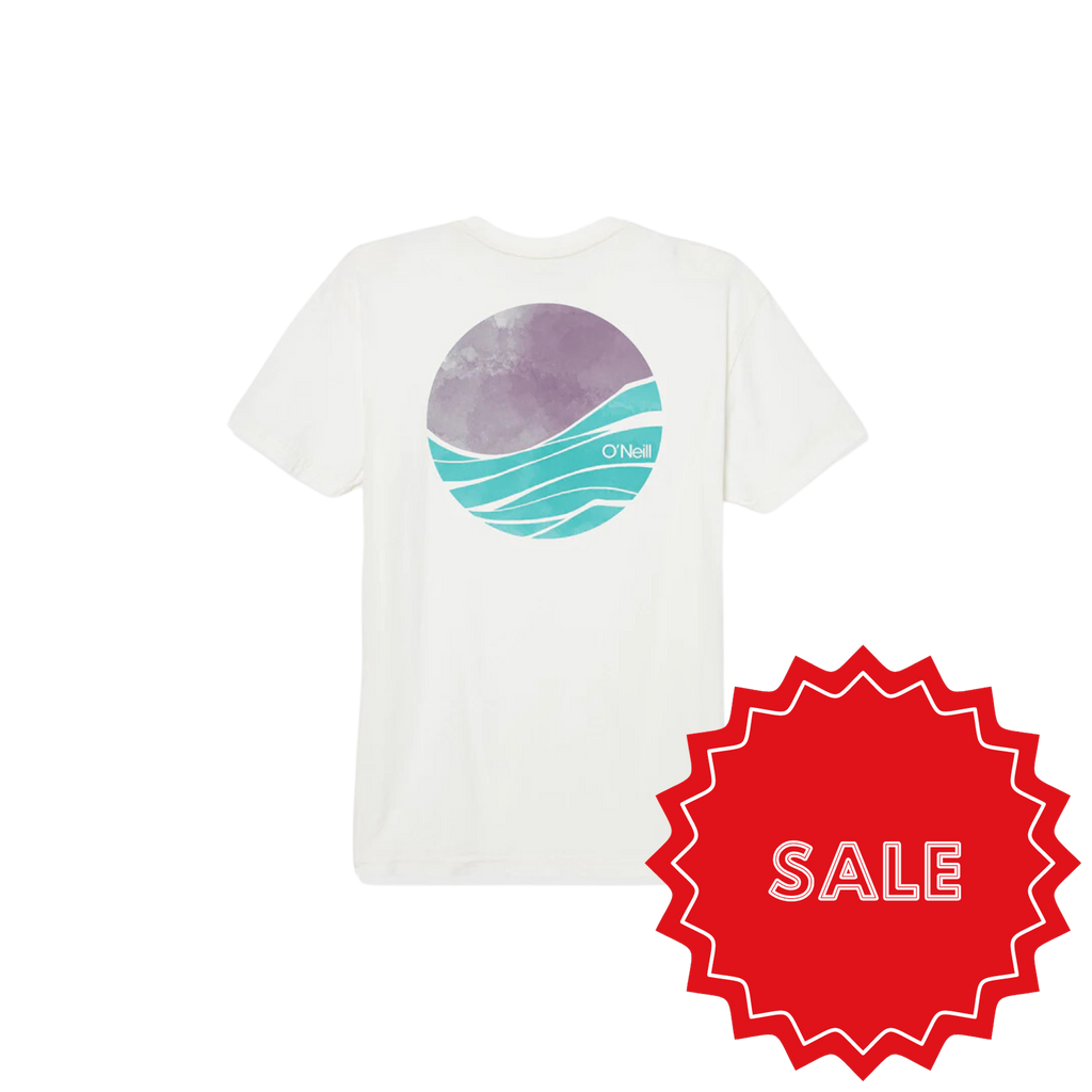 O'neill - Endless - T-Shirts - Mens-T-Shirts-O'neill-S-Mens-Off White-Spunkys Surf Shop LLC