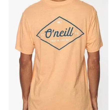 O'neill - Glazier - T-Shirts - Mens-T-Shirts-O'neill-S-Mens-Cantaloupe-Spunkys Surf Shop LLC