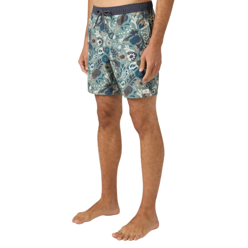 O'Neill - Hermosa E-waist 17" Boardshorts - Shorts - Mens-Shorts-O'Neill-Peach Echo-S-Spunkys Surf Shop LLC