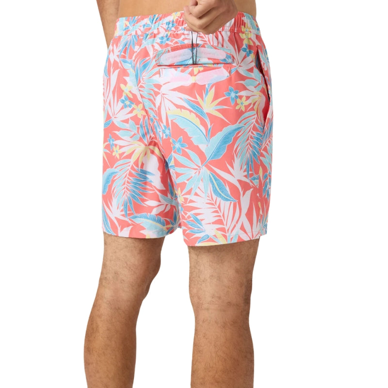 O'Neill - Hermosa E-waist 17" Boardshorts - Shorts - Mens-Shorts-O'Neill-Peach Echo-S-Spunkys Surf Shop LLC