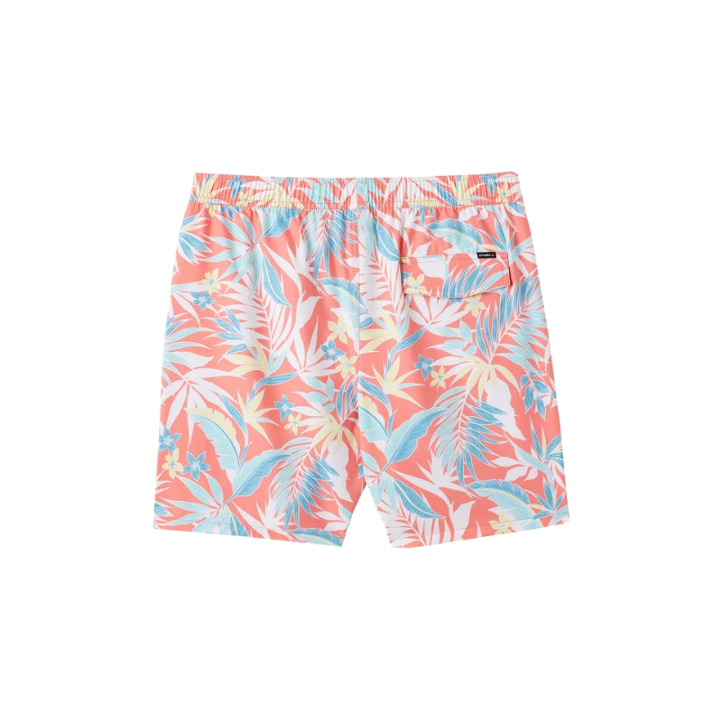 O'Neill - Hermosa E-waist 17" Boardshorts - Shorts - Mens-Shorts-O'Neill-Peach Echo-S-Spunkys Surf Shop LLC