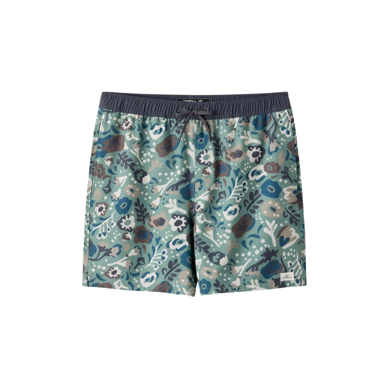 O'Neill - Hermosa E-waist 17" Boardshorts - Shorts - Mens-Shorts-O'Neill-Sage-S-Spunkys Surf Shop LLC