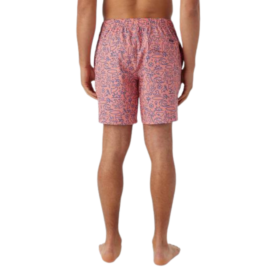 O'Neill - Hermosa - Elastic Waist 17" Swim Trunks - Men