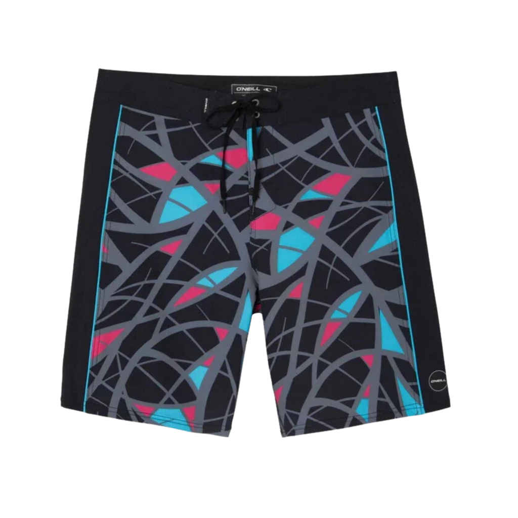 O'neill - Hyperfreak Glassy Flow - Board Shorts - Mens-Board Shorts-O'neill-30-Mens-Black-Spunkys Surf Shop LLC