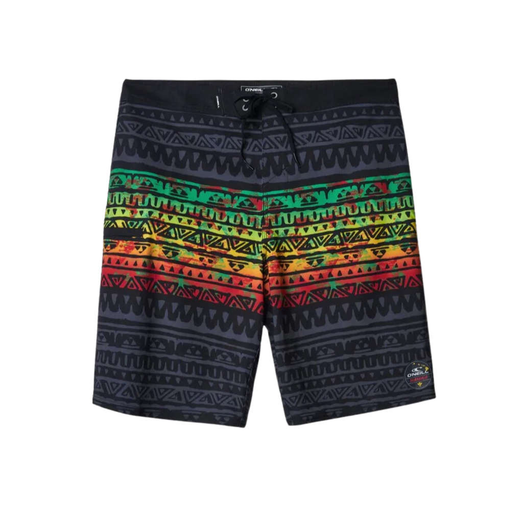 O'neill - Hyperfreak Haleakala - Mens-Board Shorts-O'neill-28-Mens-Rasta-Spunkys Surf Shop LLC