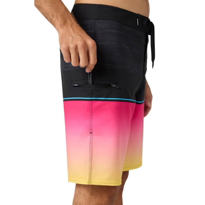 O'Neill - Hyperfreak Heat Block 21" Boardshorts - Shorts - Mens-Shorts-O'Neill-28-Black Camo-Spunkys Surf Shop LLC