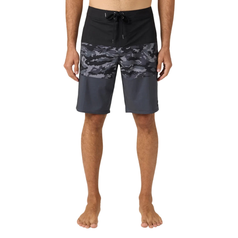 O'Neill - Hyperfreak Heat Block 21" Boardshorts - Shorts - Mens-Shorts-O'Neill-28-BLACK CAMO-Spunkys Surf Shop LLC