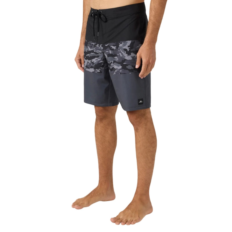 O'Neill - Hyperfreak Heat Block 21" Boardshorts - Shorts - Mens-Shorts-O'Neill-28-BLACK CAMO-Spunkys Surf Shop LLC