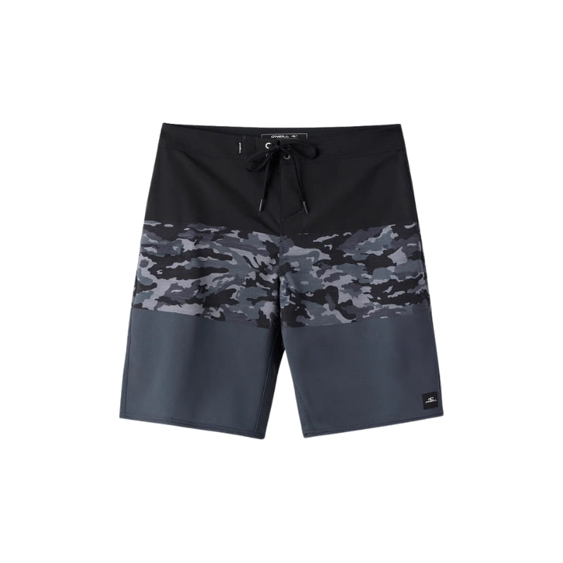 O'Neill - Hyperfreak Heat Block 21" Boardshorts - Shorts - Mens-Shorts-O'Neill-28-BLACK CAMO-Spunkys Surf Shop LLC