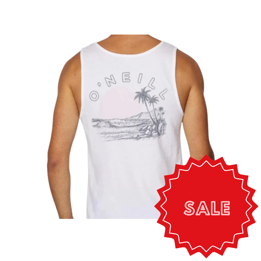 O'neill - Isolation Tank - Printables - Mens-T-Shirts-O'neill-S-Mens-White-Spunkys Surf Shop LLC