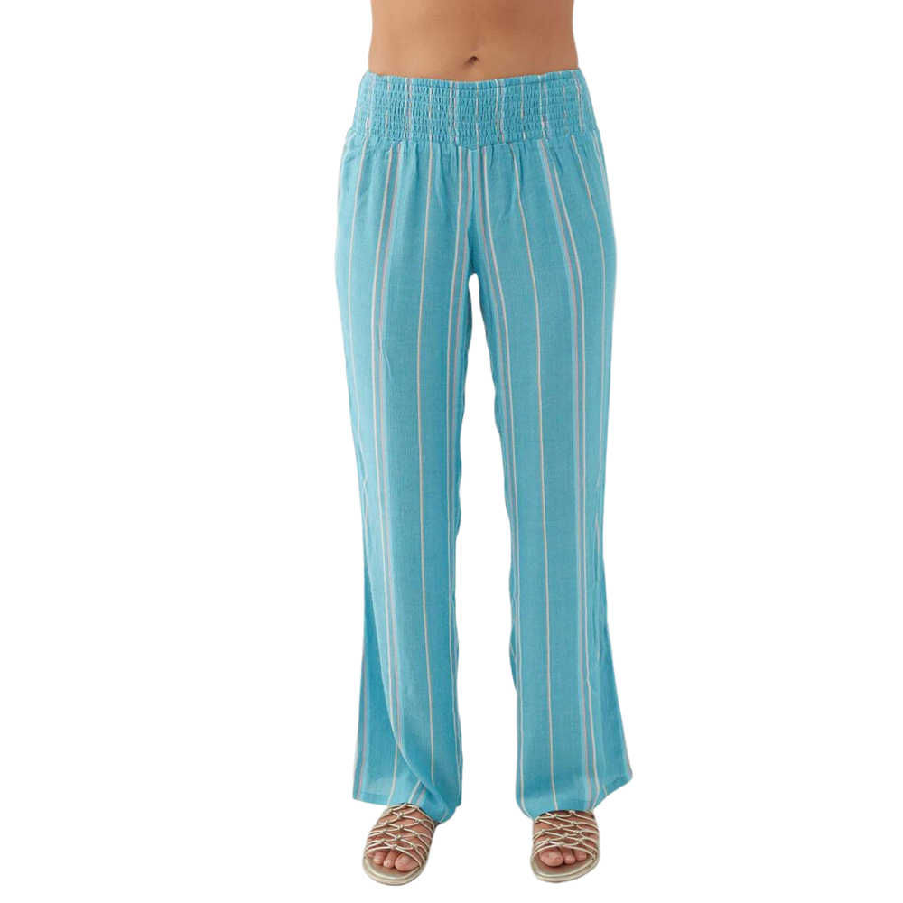 O'neill - Johnny Beach Stripe - Pants - Women-Pants-O'neill-XS-Women-Blue Moon-Spunkys Surf Shop LLC