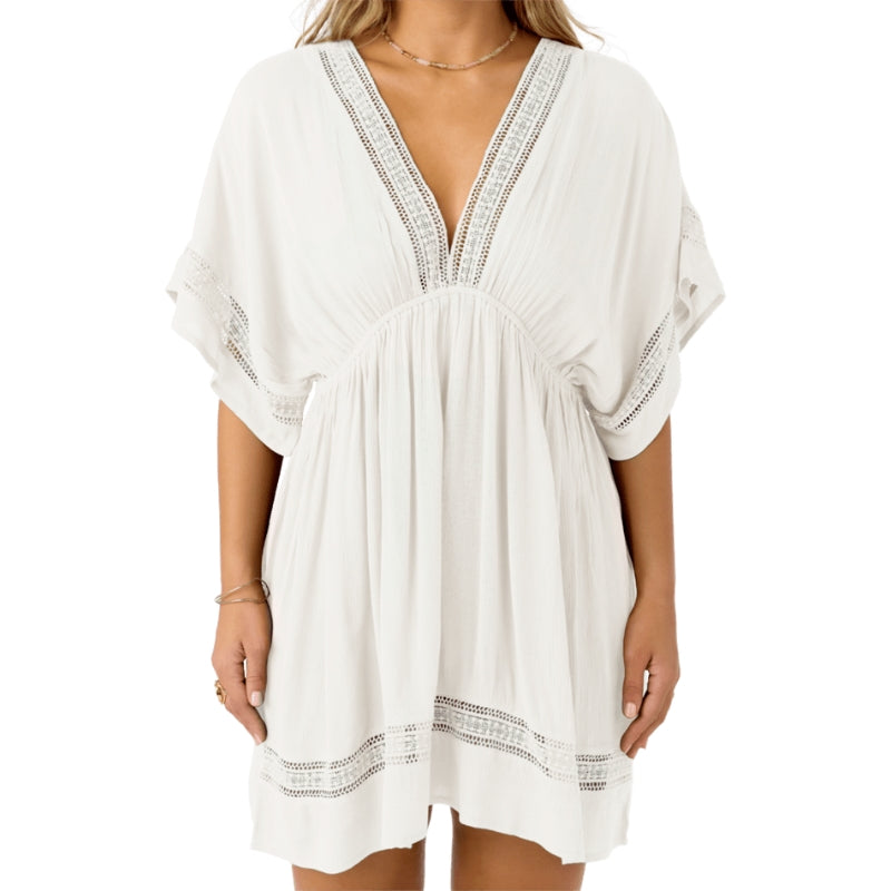 O'Neill - Kleo - Coverup - Women-Cover Ups-O'Neill-XS-VANILLA-Spunkys Surf Shop LLC