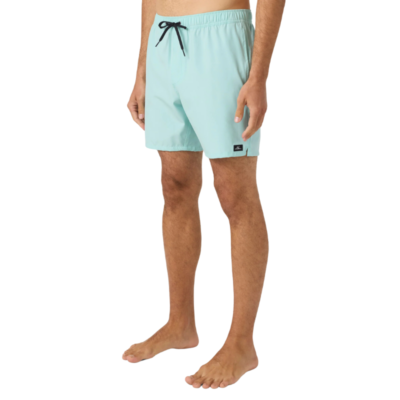 O'Neill - Lennox Hermosa Solid 17" Volleys - Trunks - Mens-Swim Bottoms-O'Neill-Pastel Turquoise-S-Spunkys Surf Shop LLC